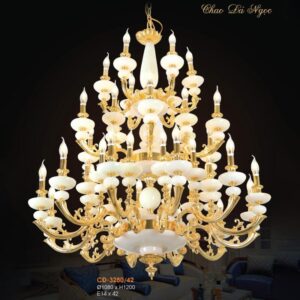 Đèn chùm đồng Verona Ø1080*H1200-E14*42