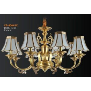 Đèn chùm đồng Verona Ø900*H450 - E14*8