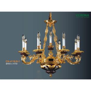 Đèn chùm nến Verona Ø850*H750