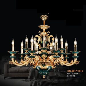 Đèn chùm nến Ø1000xH800, E14x15