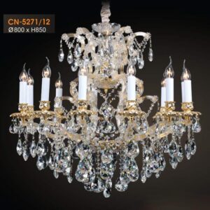 Đèn chùm nến Verona Ø800*H850