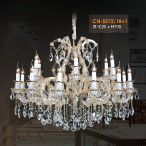 Đèn chùm nến pha lê VERONIA Ø1020*H700