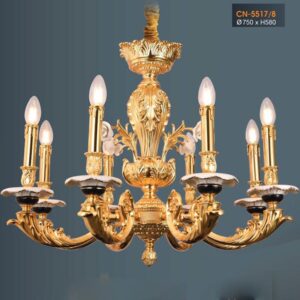 Đèn chùm nến Verona Ø750*H580