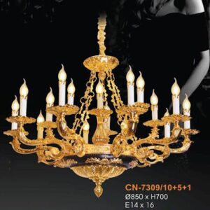 Đèn chùm nến Ø850xH700, E14x16