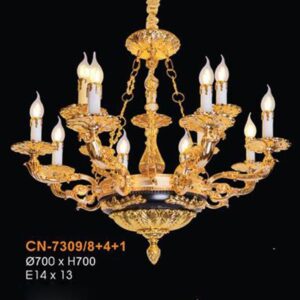 Đèn chùm nến Ø700xH700, E14x13