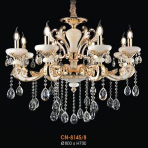 Đèn chùm nến pha lê Verona Ø800*H700