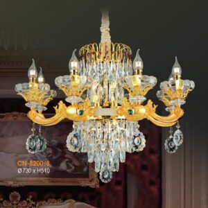 Đèn chùm pha lê Verona Ø730*H510
