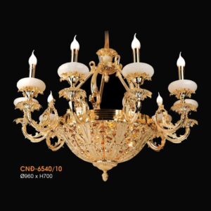 Đèn chùm nến đồng Verona Ø960*H700