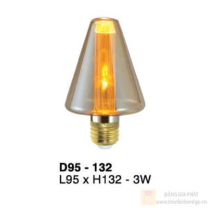 Bóng đèn trang trí D95 - L95*H132-3W