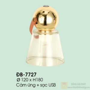 Đèn bàn cảm ứng + sạc USB Verona Ø120*H180