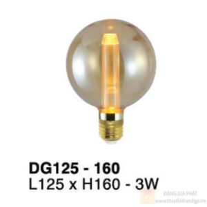 Bóng đèn trang trí DG125 - L125*H160-3W