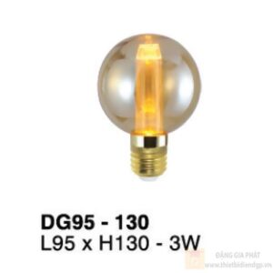 Bóng đèn trang trí DG95 - L95*H130-3W