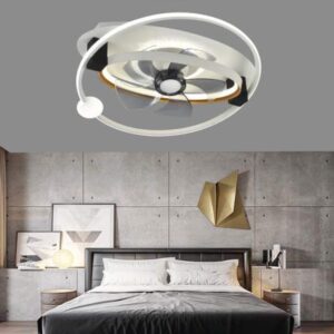 Quạt đảo trần đèn Verona ĐQ-1952/2 Ø500*H150