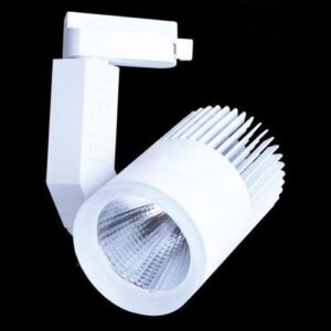 Đèn chiếu điểm thanh ray Led 12W - Ø70, Vỏ Trắng