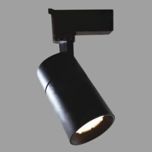 Đèn chiếu điểm thanh ray Led 30W - Ø80 - Vỏ Đen