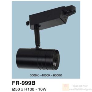 Đèn ray chiếu điểm Verona Ø50*H100 - 10W - vỏ đen