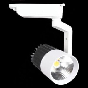 Đèn chiếu điểm thanh ray Led 20W - Ø90 - Vỏ Trắng