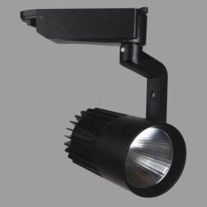 Đèn chiếu điểm thanh ray Led 20W - Ø90 - Vỏ Đen