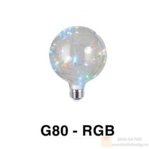 Bóng Buld nhiều màu G80-RGB
