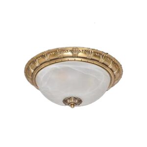 Đèn mâm Verona ốp trần Đồng Ø300 x H150