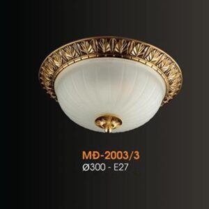 Đèn mâm Verona ốp trần Đồng Ø300, E27