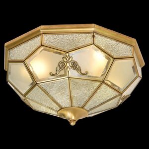 Đèn mâm Verona ốp trần Đồng Ø370, E27