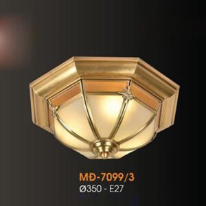 Đèn mâm Verona ốp trần Đồng Ø350, E27