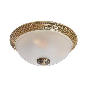 Đèn mâm Verona ốp trần Đồng Ø360 x H150