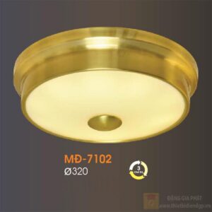 Đèn mâm ốp trần đồng Verona Ø320 - ánh sáng 3 màu