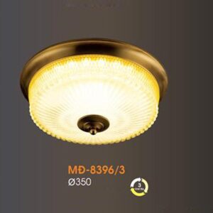 Đèn mâm Verona ốp trần Đồng Ø350, 3 Chế độ ánh sáng