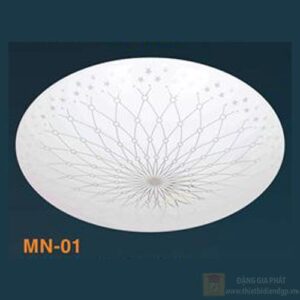 Đèn mâm Verona ốp trần Led Mica Ø250, 12W