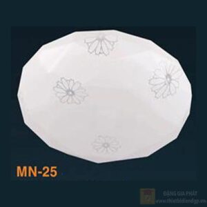 Đèn mâm Verona ốp trần Led Mica Ø350