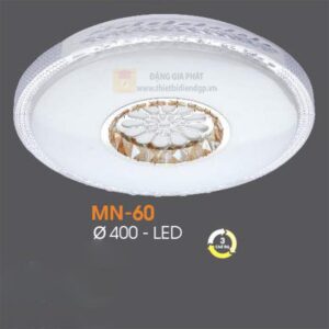 Đèn mâm ốp trần trang trí Verona Ø400 - LED ánh sáng 3 màu