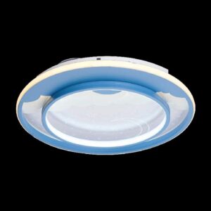 Đèn mâm ốp trần tròn trang trí Verona Ø500*H100 - ánh sáng 3 màu