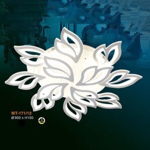 Đèn mâm Verona ốp trần Led Ø900 x H150, có remote, ánh sáng 3 chế độ