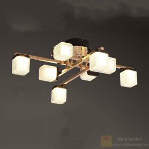 Đèn mâm ốp trần trang trí Verona Ø750*H280 - ánh sáng 3 màu