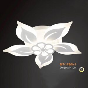 Đèn mâm Verona ốp trần Led Ø630 x H100, ánh sáng 3 chế độ