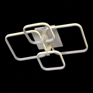 Đèn mâm Verona ốp trần Led L650 x 500 x H150, ánh sáng 3 chế độ