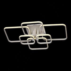 Đèn mâm Verona ốp trần Led L850 x 600 x H150, ánh sáng 3 chế độ