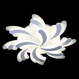 Đèn mâm Verona ốp trần Led Ø800 x H100, có remote, ánh sáng 3 chế độ