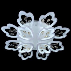 Đèn mâm Verona ốp trần Led Ø950 x H100, LED SMD, ánh sáng 3 chế độ, có remote