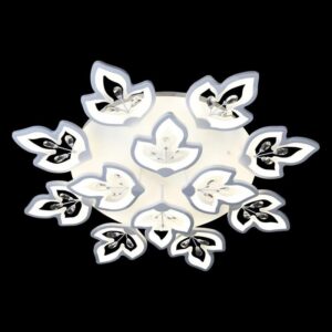 Đèn mâm Verona ốp trần Led Ø900 x H100, LED SMD, ánh sáng 3 chế độ, có remote