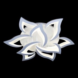 Đèn mâm Verona ốp trần Led Ø800 x H100, có remoe, ánh sáng 3 chế độ