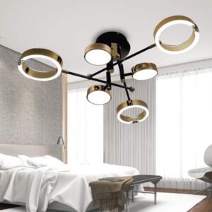 Đèn mâm ốp trần trang trí Verona Ø820*240*H200 - ánh sáng 3 màu