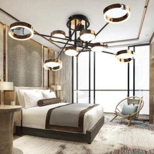 Đèn mâm ốp trần trang trí Verona Ø1000*H200 - ánh sáng 3 màu