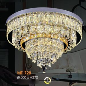 Đèn Mâm pha lê cao cấp Verona Ø600*H370 - 3 chế độ