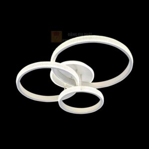 Đèn mâm ốp trần trang trí Verona Ø700*H150 - ánh sáng 3 màu