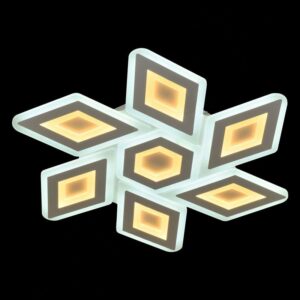 Đèn mâm Verona ốp trần Led Ø800 x H100, ánh sáng 3 chế độ