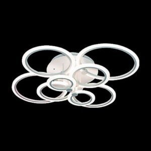 Đèn mâm Verona ốp trần Led L900 x 700 x H150, ánh sáng 3 chế độ