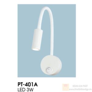 Đèn chiếu điểm Led 3W Vỏ Trắng Gắn Tường